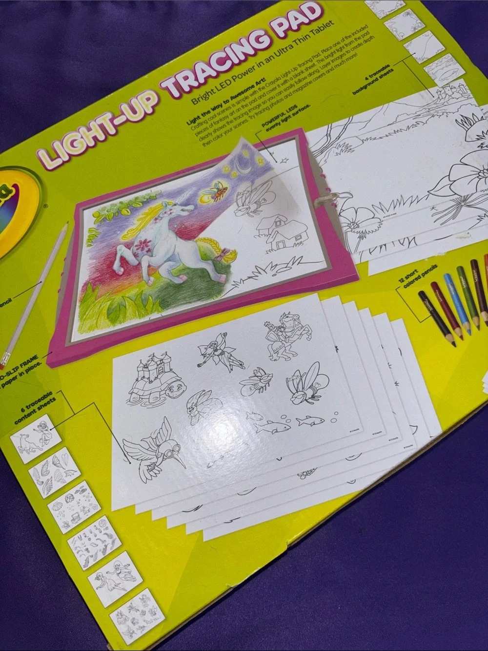 Crayola Light-Up Tracing Pad Brand New